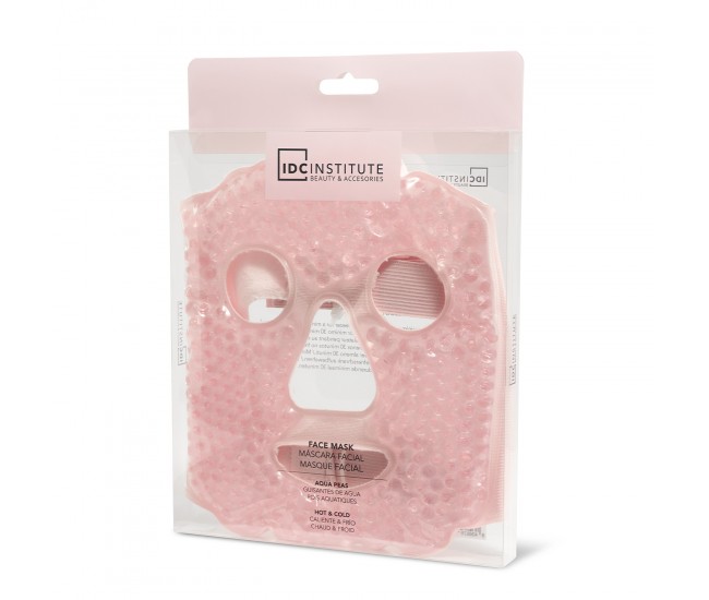 Masca pentru fata relaxanta cu gel pink IDC INSTITUTE  FACE MASK AQUA PEAS