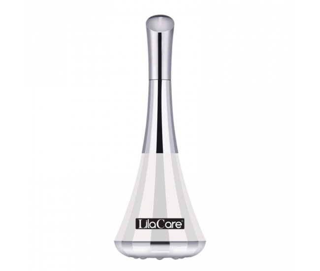 Mini dispozitiv de ridicare a fetei Lila Care, facial si lifting, cu microcurent, alb-gri