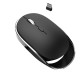 Mouse gaming wireless Loomax, XYH60, ergonomic, silentios, fara fir, Negru