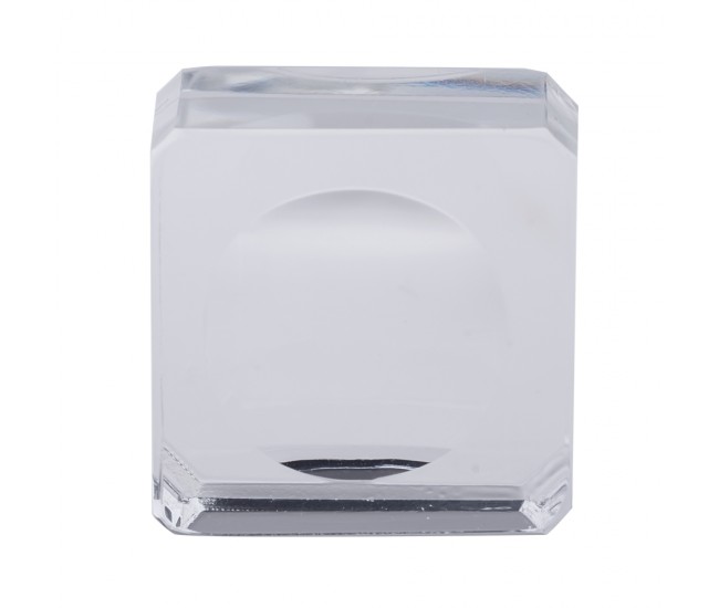 Piatra cristal Navina, suport pentru adeziv, din sticla, patrat