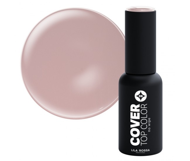 Oja semipermanenta Lila Rossa, Bliss nude top color, french pink, 7 ml