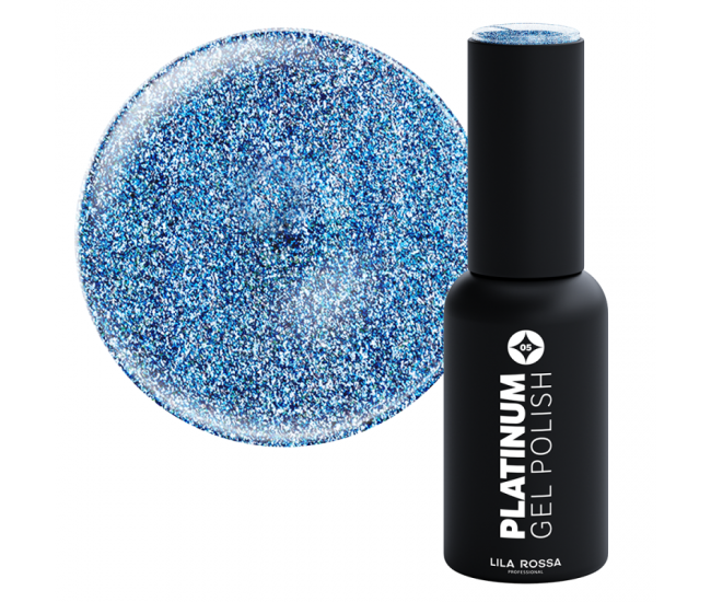 Oja semipermanenta Lila Rossa, Platinum, 7 g, Blue