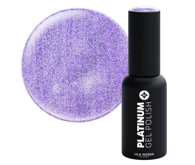 Oja semipermanenta Lila Rossa, Platinum, 7 g, Purple