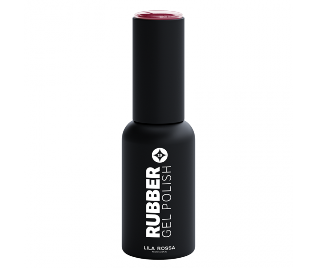 Oja semipermanenta, Lila Rossa, Rubber, 019 aubergine lucios, 7 ml