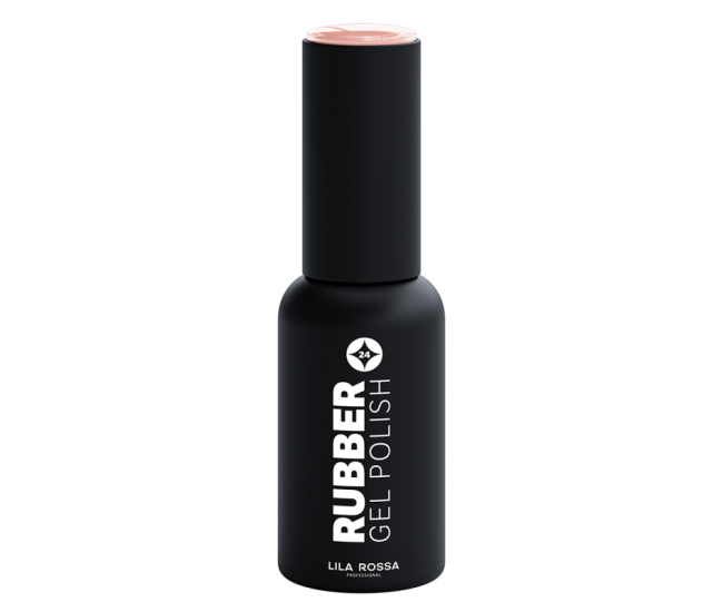 Oja semipermanenta, Lila Rossa, Rubber, 024 soft cappuccino lucios, 7 ml