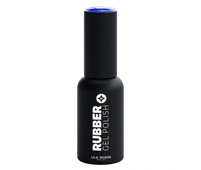 Oja semipermanenta, Lila Rossa, Rubber, 026 royal blue 7ml