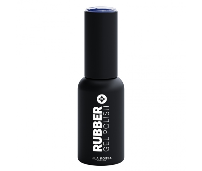 Oja semipermanenta, Lila Rossa, Rubber, 029 Blue, 7 ml
