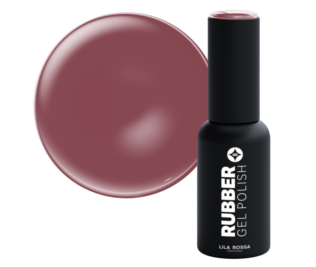 Oja semipermanenta, Lila Rossa, Rubber, 040 nocturn shade, 7 ml
