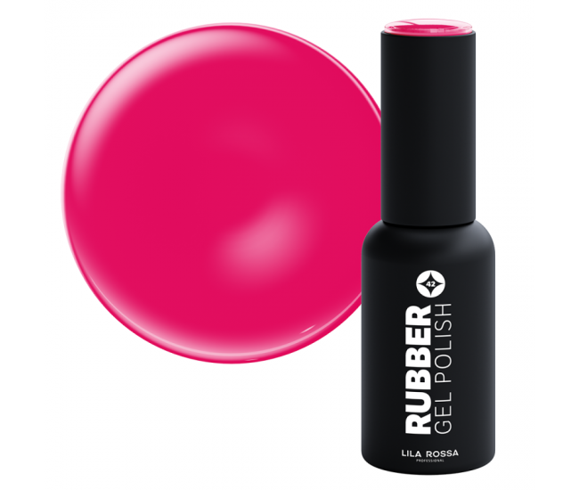 Oja semipermanenta, Lila Rossa, Rubber, 042 ruby, 7 ml