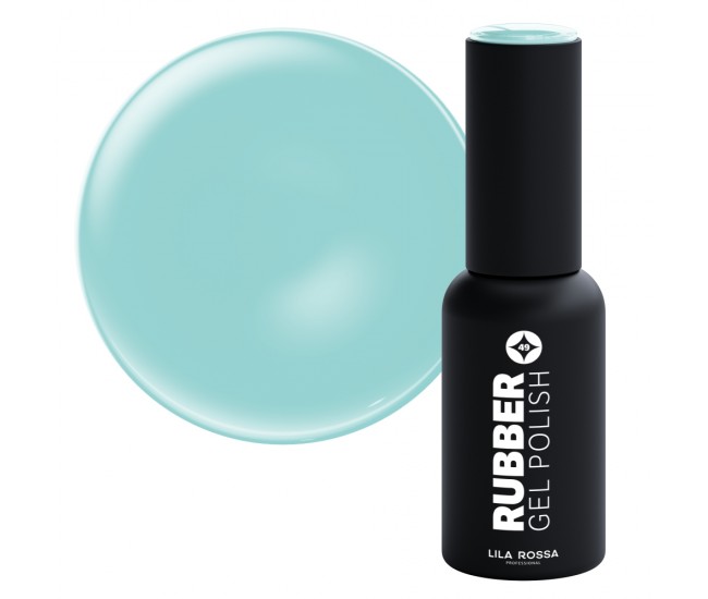Oja Semipermanenta Lila Rossa Rubber Pastel Mint 049