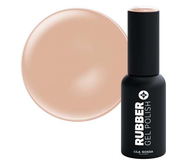 Oja Semipermanenta Lila Rossa Rubber Pastel Macchiato 051