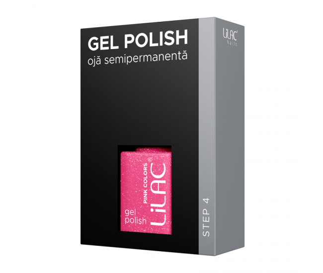 Oja semipermanenta Lilac PINK 63 Hot Pink
