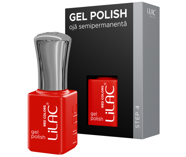 Oja semipermanenta Lilac RED 25 Ruby Red