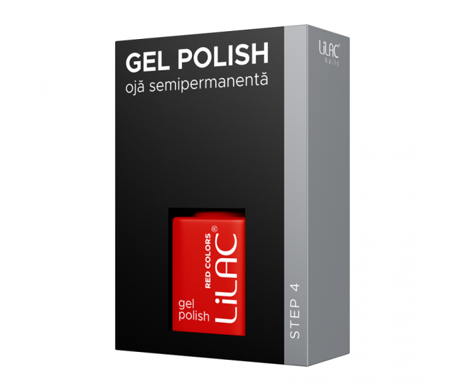 Oja semipermanenta Lilac RED 25 Ruby Red