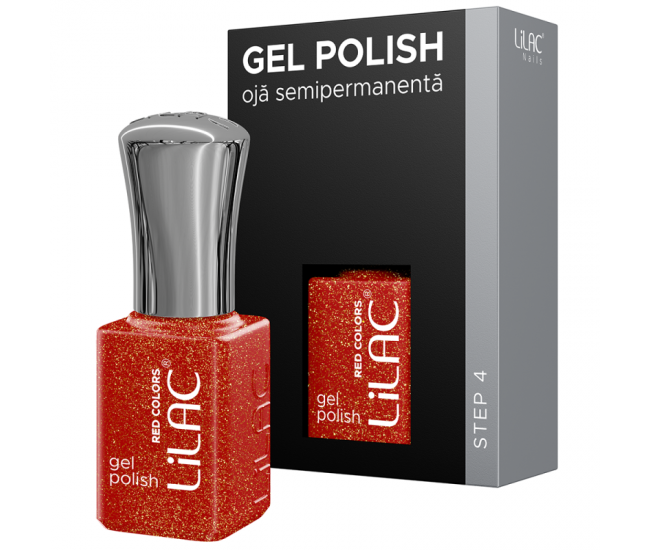 Oja semipermanenta Lilac RED 27 rebellious red
