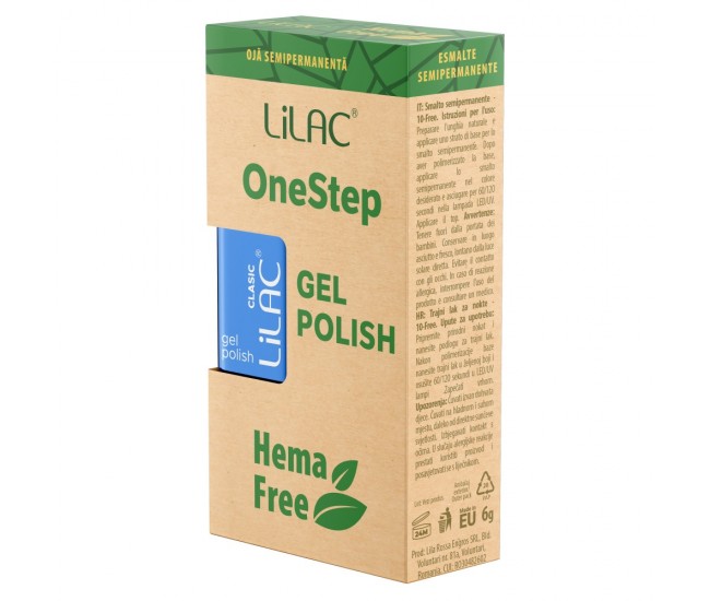 Oja semipermanenta Lilac OneStep Hema Free Basic 004