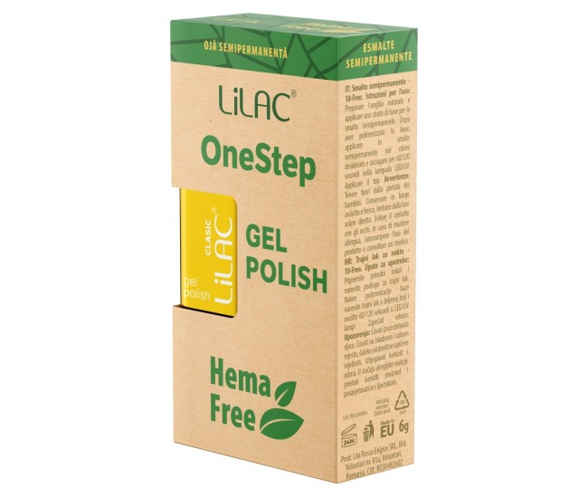 Oja semipermanenta Lilac OneStep Hema Free Basic 005