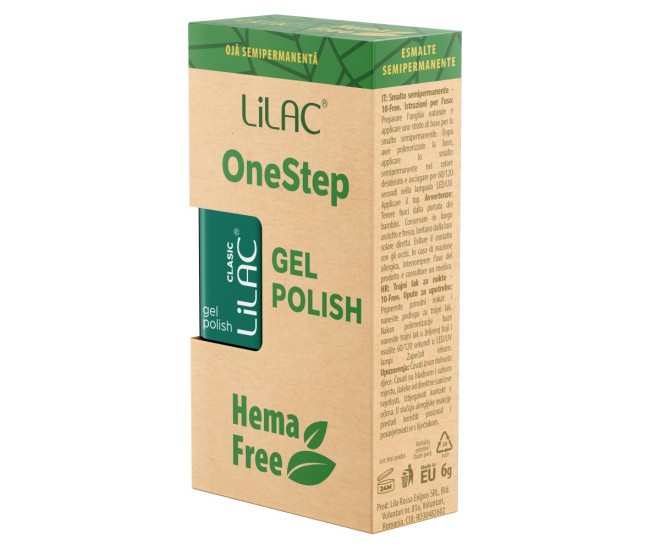 Oja semipermanenta Lilac OneStep Hema Free Basic 006