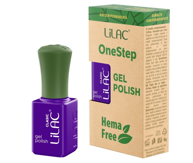 Oja semipermanenta Lilac OneStep Hema Free Basic 007