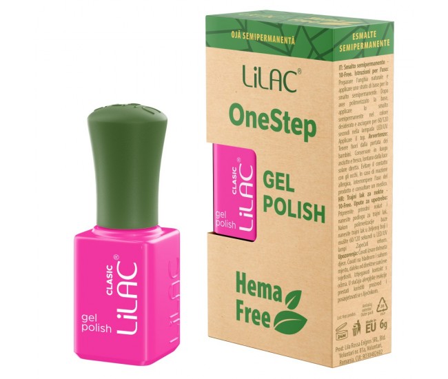 Oja semipermanenta Lilac OneStep Hema Free Basic 008