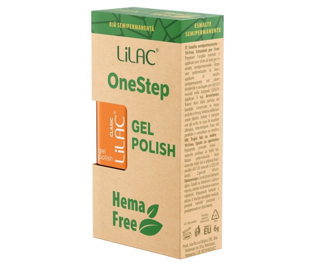 Oja semipermanenta Lilac OneStep Hema Free Basic 009