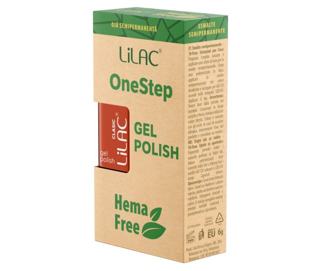 Oja semipermanenta Lilac OneStep Hema Free Basic 010