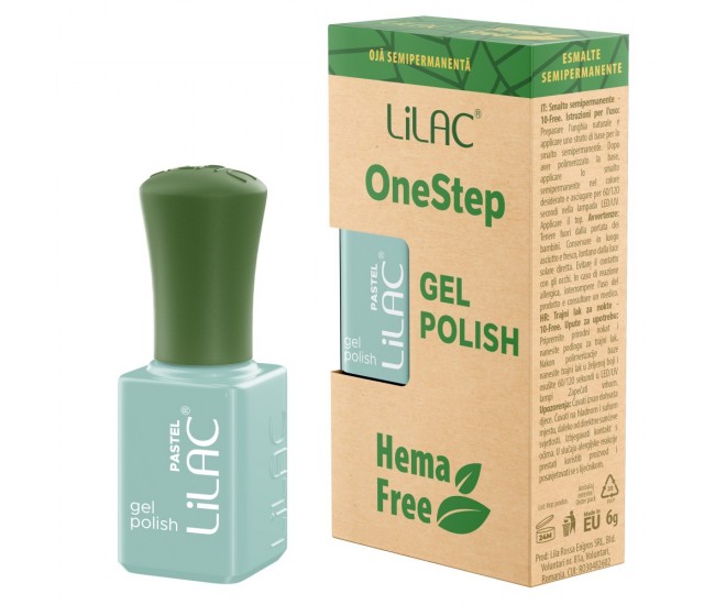 Oja semipermanenta Lilac OneStep Hema Free Pastel 032