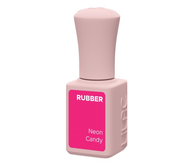 Oja semipermanenta Lilac Rubber Neon Candy 6 g