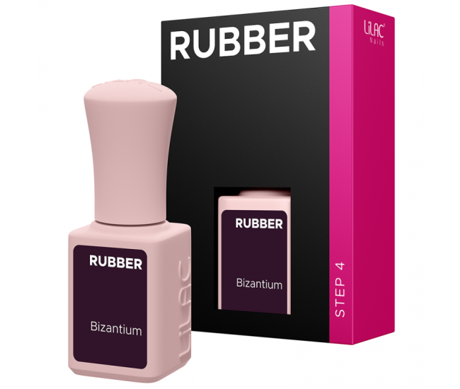 Oja semipermanenta Lilac Rubber Bizantium