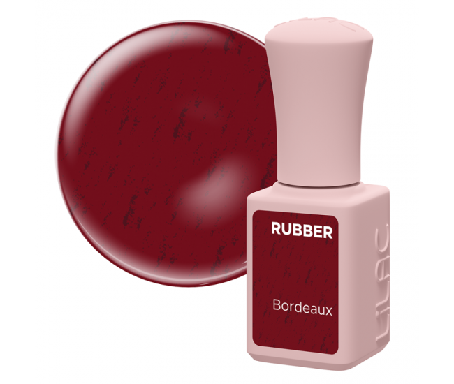 Oja semipermanenta Lilac Rubber Bordeaux