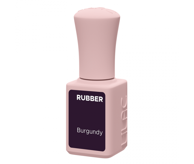 Oja semipermanenta Lilac Rubber Burgundy