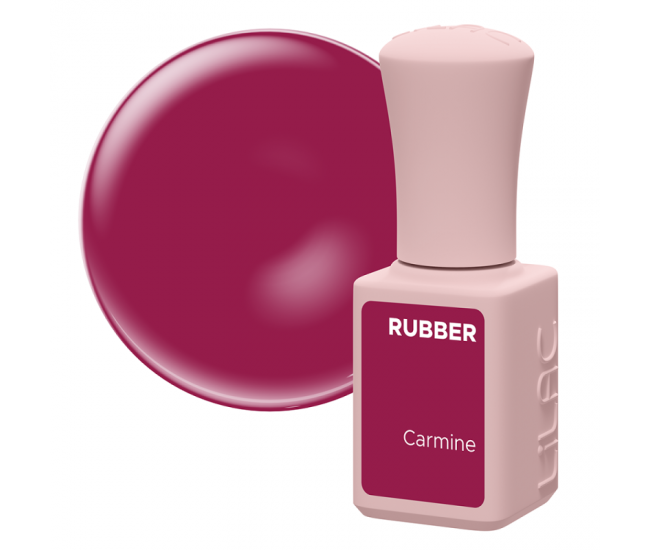 Oja semipermanenta Lilac Rubber Carmine
