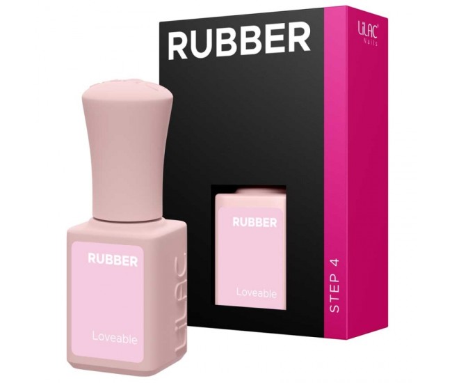 Oja semipermanenta Lilac Rubber Loveable