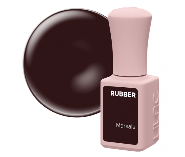 Oja semipermanenta Lilac Rubber Marsala