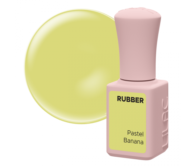 Oja semipermanenta Lilac Rubber Pastel Banana