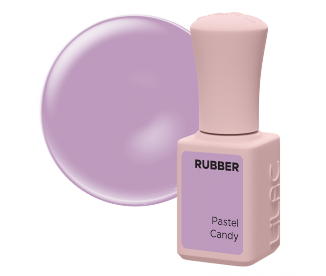 Oja semipermanenta Lilac Rubber Pastel Candy