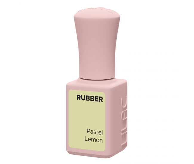Oja semipermanenta Lilac Rubber Pastel Lemon