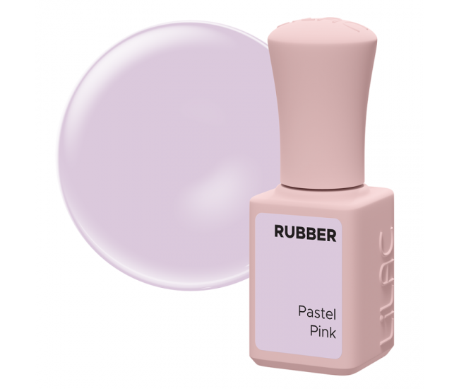 Oja semipermanenta Lilac Rubber Pastel Pink