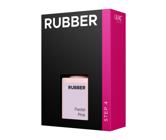 Oja semipermanenta Lilac Rubber Pastel Pink