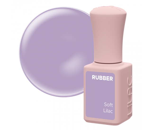 Oja semipermanenta Lilac Rubber Pastel Soft Lilac