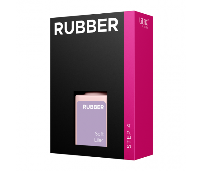 Oja semipermanenta Lilac Rubber Pastel Soft Lilac