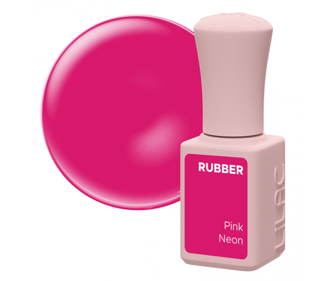 Oja semipermanenta Lilac Rubber Pink Neon