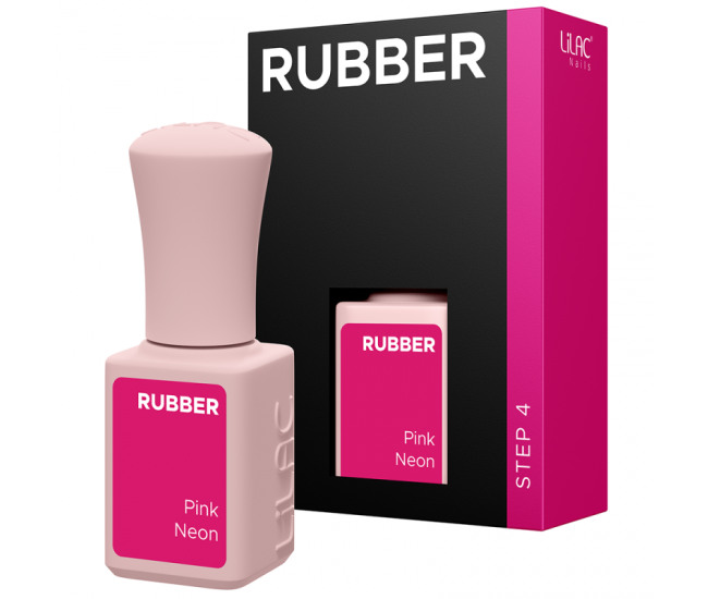 Oja semipermanenta Lilac Rubber Pink Neon
