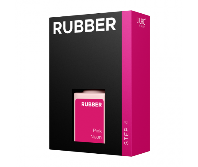 Oja semipermanenta Lilac Rubber Pink Neon
