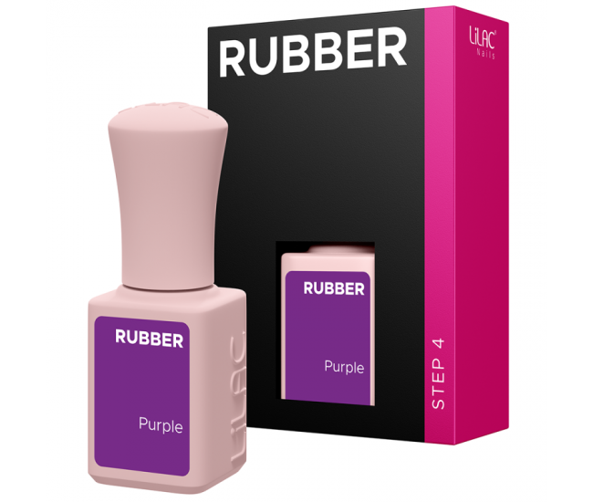 Oja semipermanenta Lilac Rubber Purple