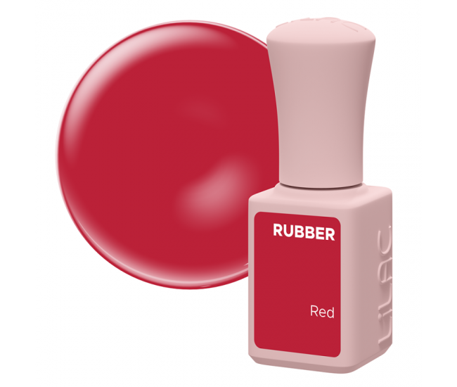 Oja semipermanenta Lilac Rubber Red