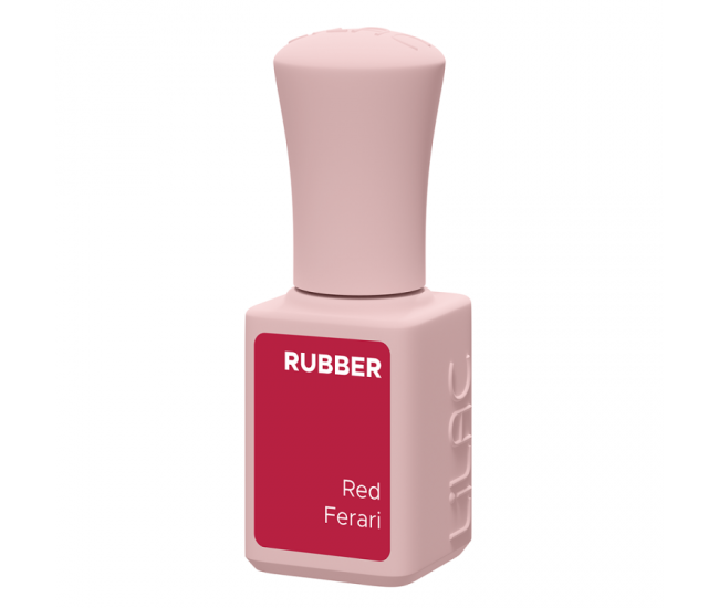 Oja semipermanenta Lilac Rubber Red Ferari