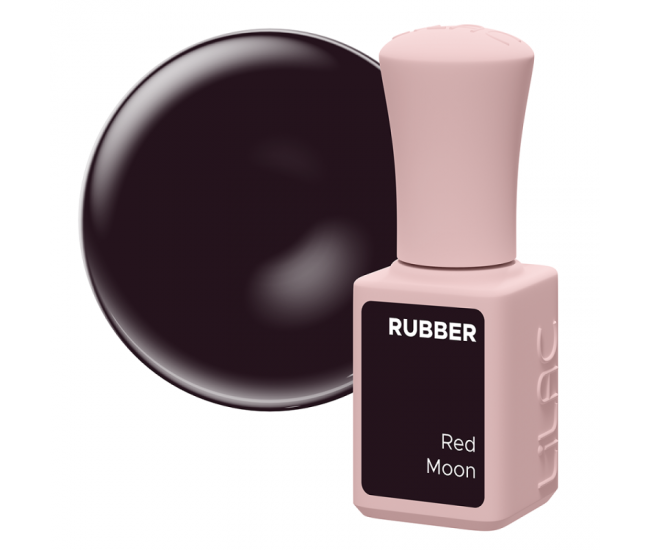 Oja semipermanenta Lilac Rubber Red Moon