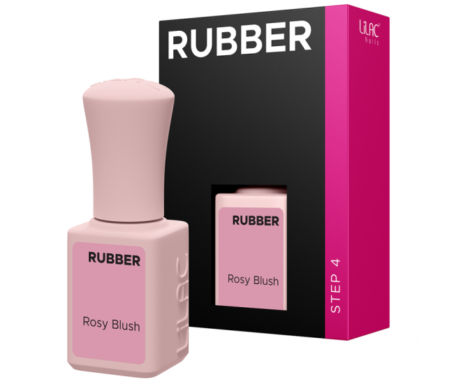 Oja semipermanenta Lilac Rubber Rosy Blush