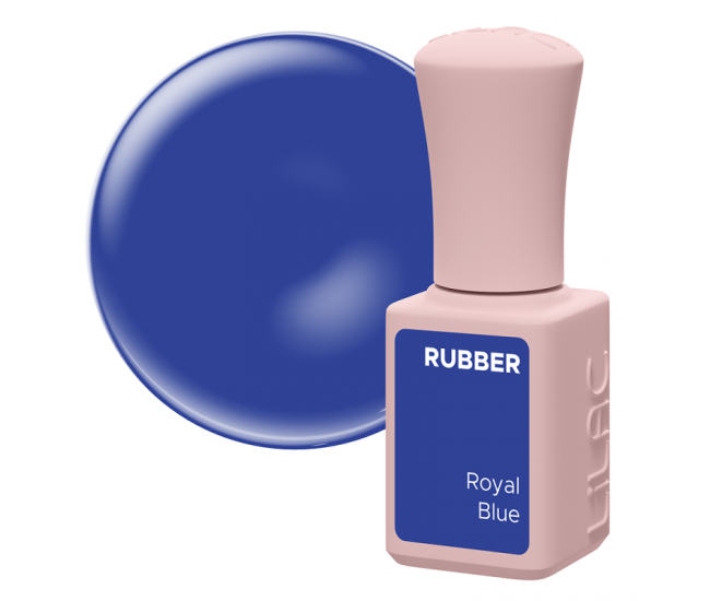 Oja semipermanenta Lilac Rubber Royal Blue